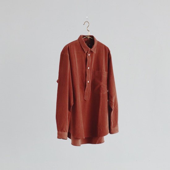 Handwerker . HW pull-on shirt . brick