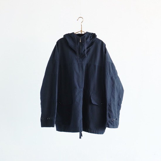 Caledoor . Weather Cloth Hooded Smock . navy