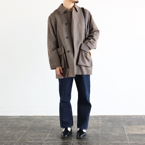 Caledoor カレドア Rambling Wool Coverall Jacket カバーオール コート