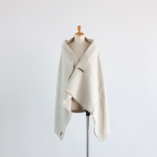 Honnete . Washed Twill Wide Stole W/L . off