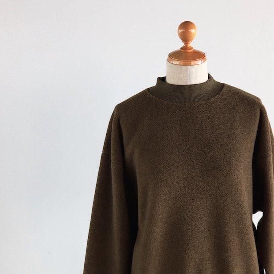 ALWEL オルウェル　オリーブグリーン フリース ALWEL (オルウェル) FLEECE SHIRTS / フリースシャツ