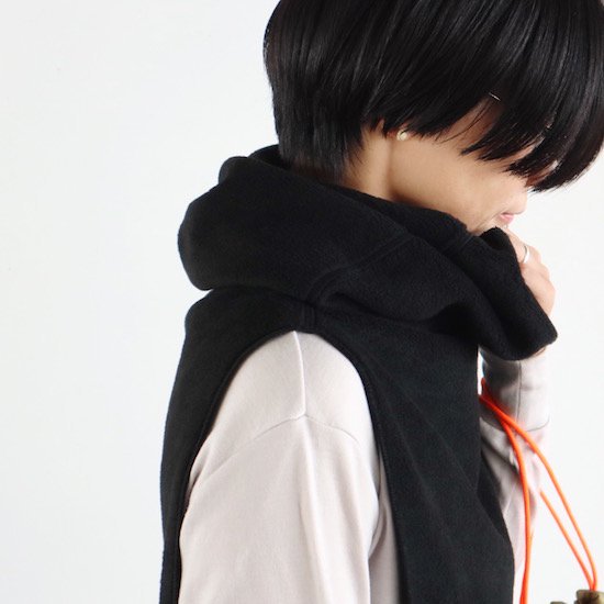 ALWEL（オルウェル）ALWEL . Fleece Neck Gaiter . black . 糸デンワ オンラインストア