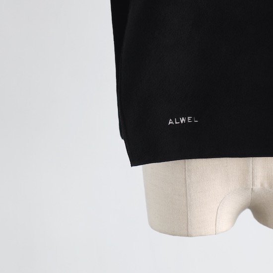 ALWEL（オルウェル）ALWEL . Fleece Neck Gaiter . black . 糸デンワ オンラインストア