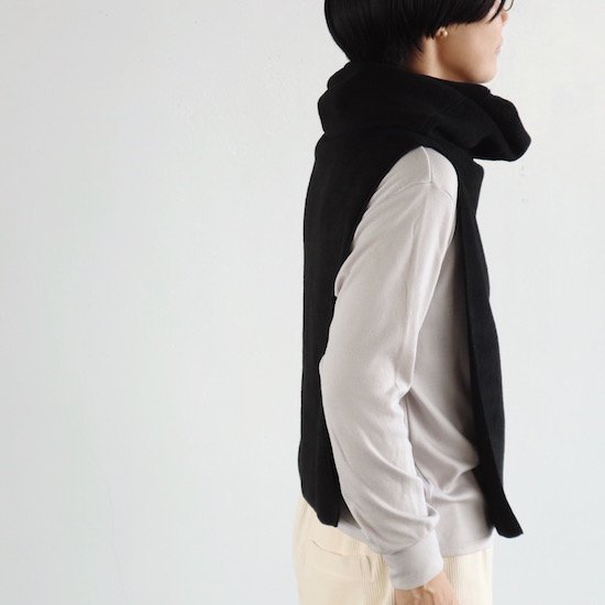 ALWEL（オルウェル）ALWEL . Fleece Neck Gaiter . black . 糸デンワ オンラインストア