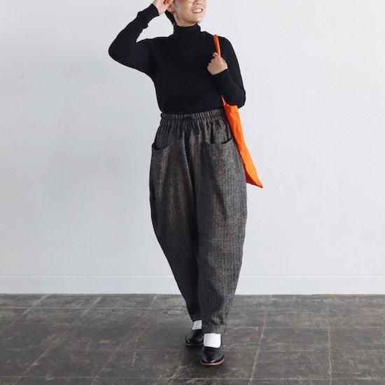 atelier naruse アトリエナルセ shetland wool linen sarrouel pants サルエルパンツ