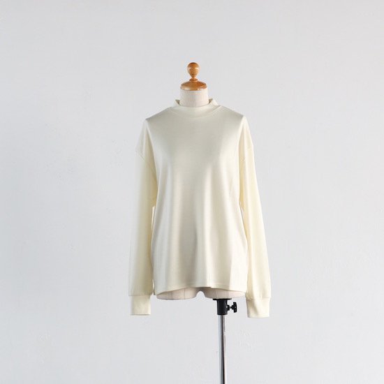 comm. arch. . Super 120's Merino Mock Neck P/O . desert snow