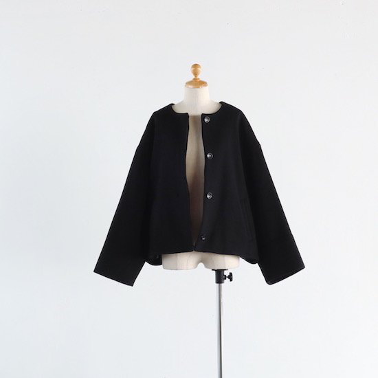 comm. arch. . Super Zea No Collar Jacket . blackout