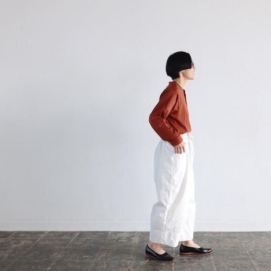 quitan キタン コクーンパンツ バルーンテーパード 定価4万程 バルーンパンツ/ブラック/三河織物 キュロット・ワイドパンツ