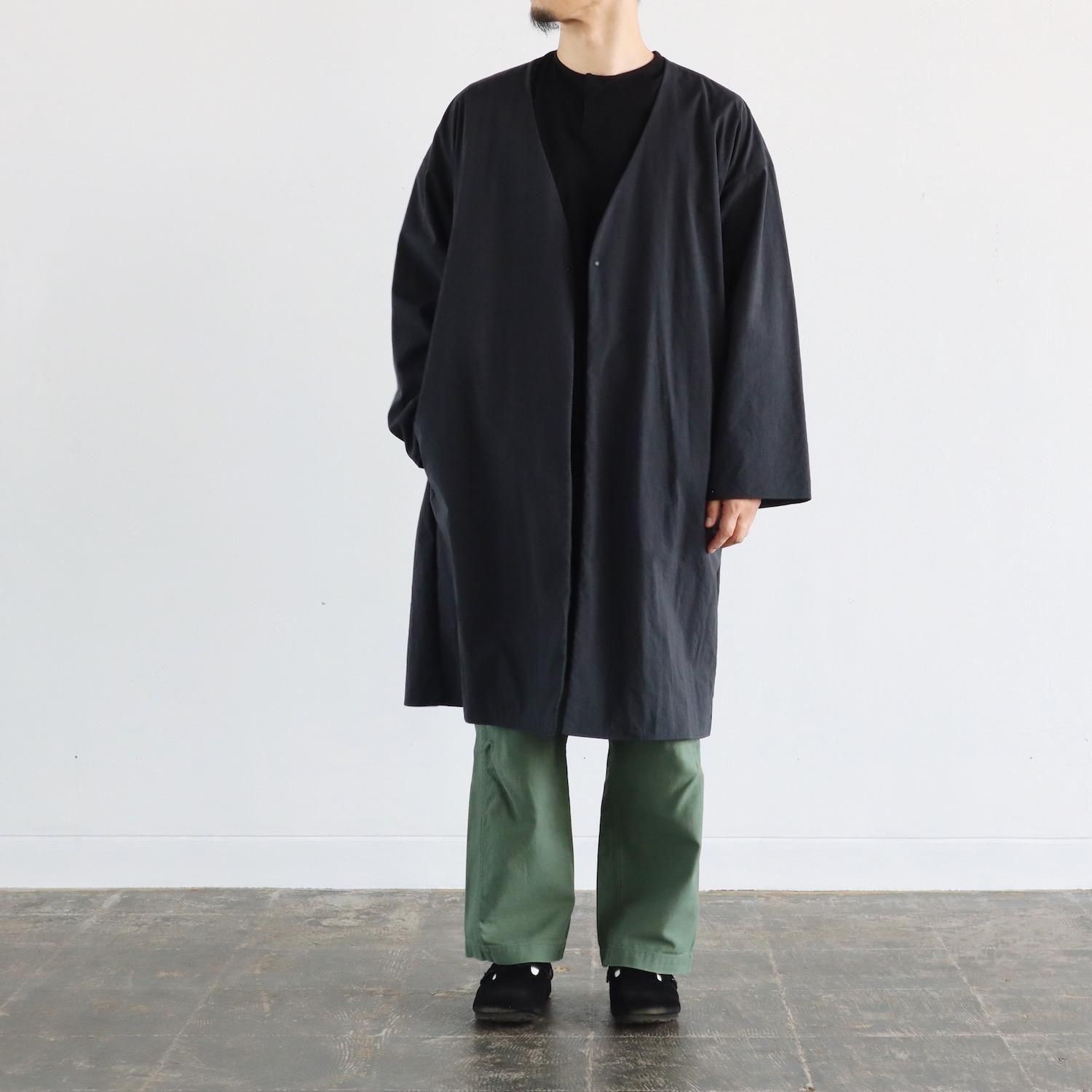 MUYA Nylon Livery Coat BLACK