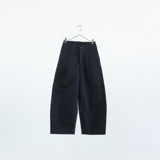 専用duduvava様POSTELEGANT/ Wool Twill Easy Oversized stretch wool trousers, black | Sportmax