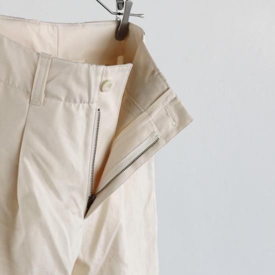 Handwerker パンツ Handwerker HW Wide Trousers OFF WHITE ハンドベーカー