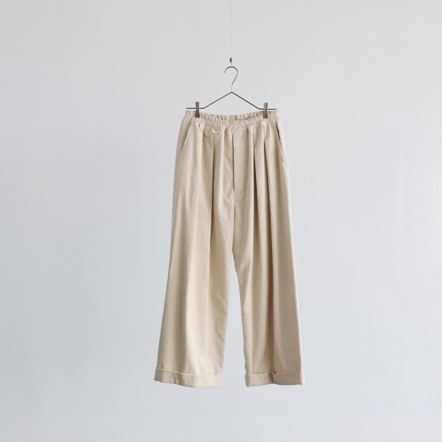 quitan Very Wide Cricket Trousers ECRU