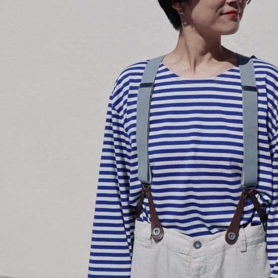 vital a.f artefact サスペンダーパンツ リネン Linen×Cotton Suspender Pants NATURAL サスペンダーパンツ