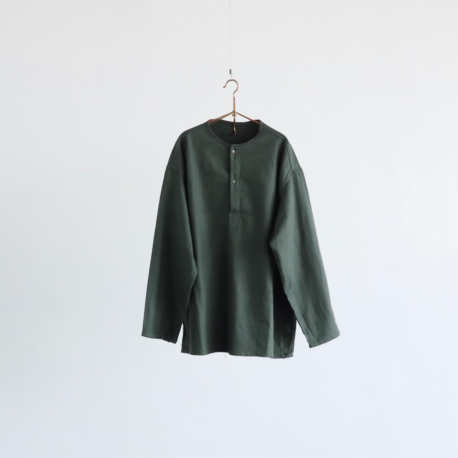 VINTAGE Sleeping Shirt OLIVE GRAY