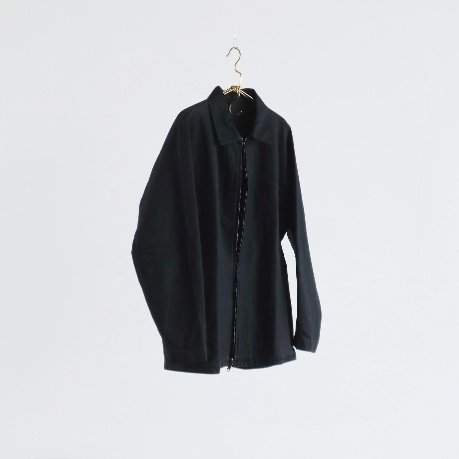 POSTALCO ジップアップジャケット ライトデニム DOUBLE BLACK