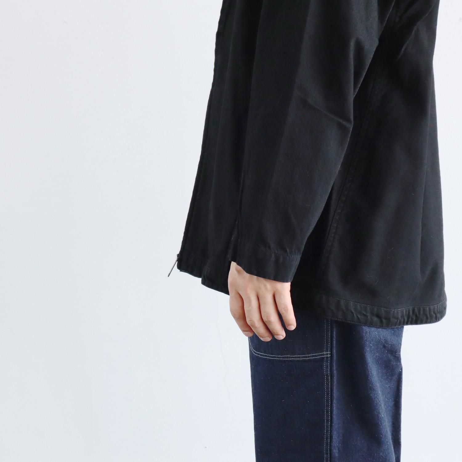 POSTALCO ジップアップジャケット ライトデニム DOUBLE BLACK
