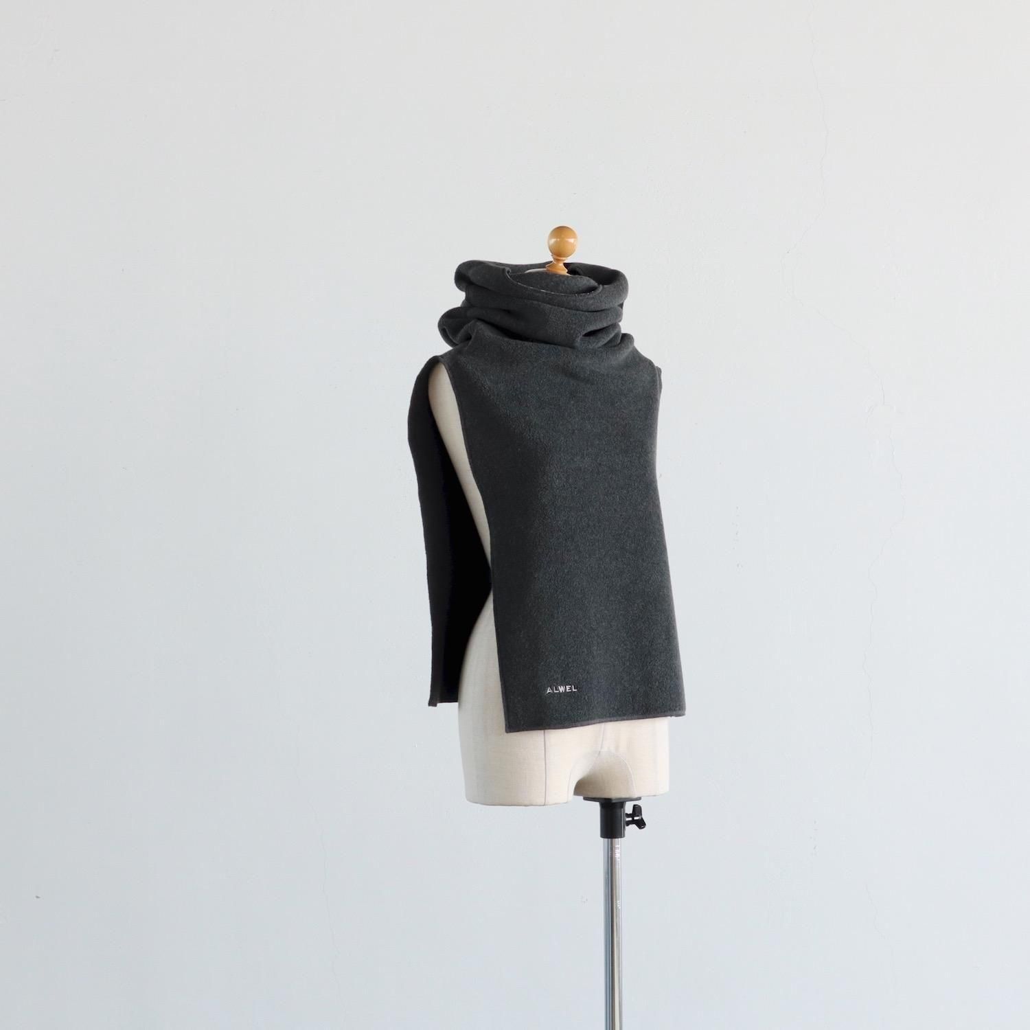 ALWEL Fleece Neck Gaiter CHARCOAL