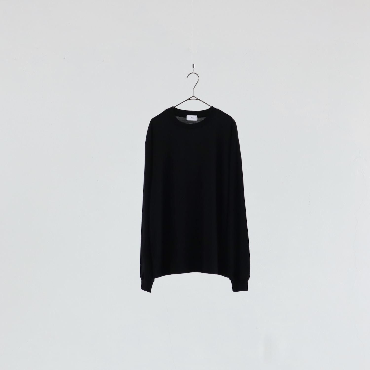 LIFiLL WOOLISH LONGSLEEVE TEE BLACK