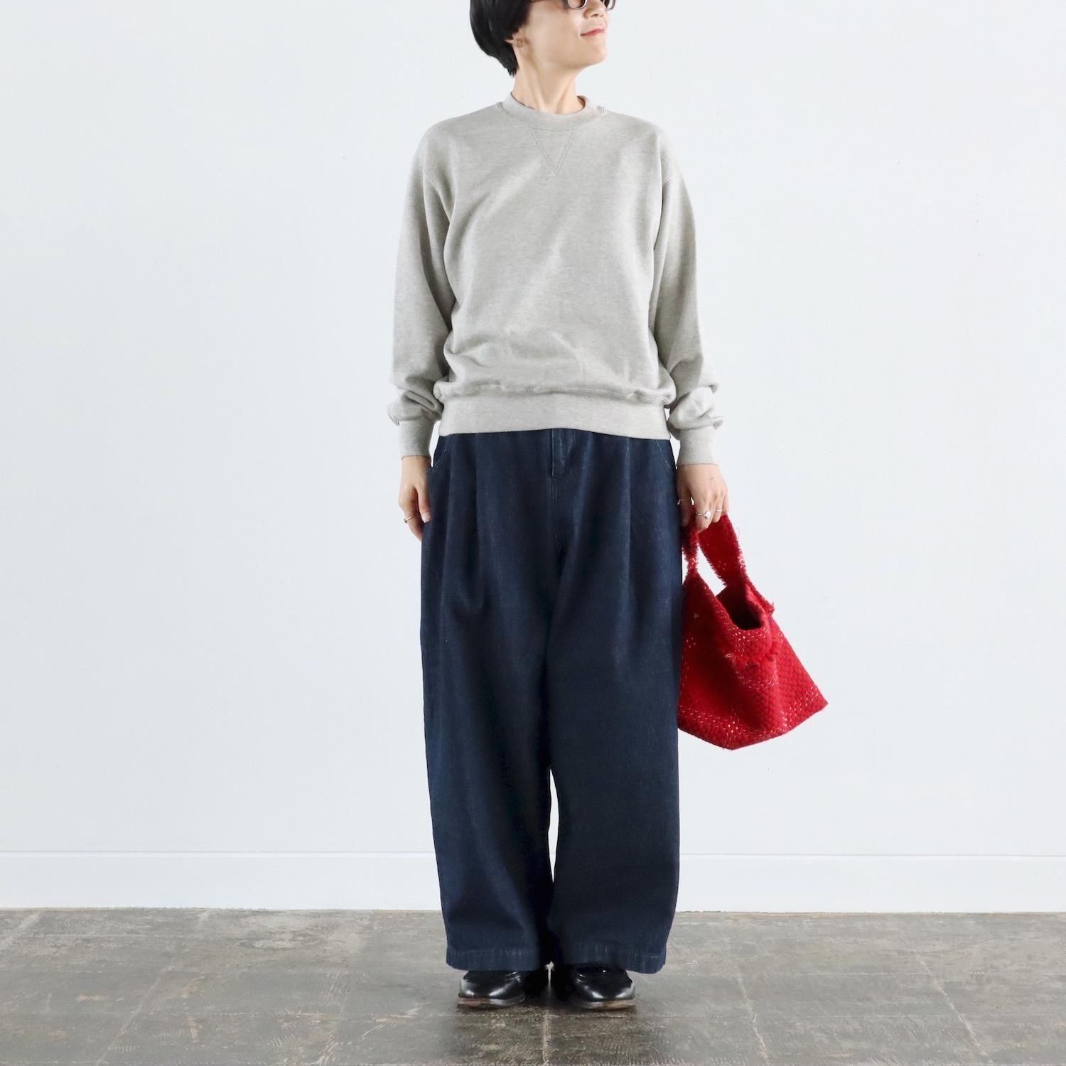 LIFiLL COTTONY BASIC SWEAT TOP GRAY