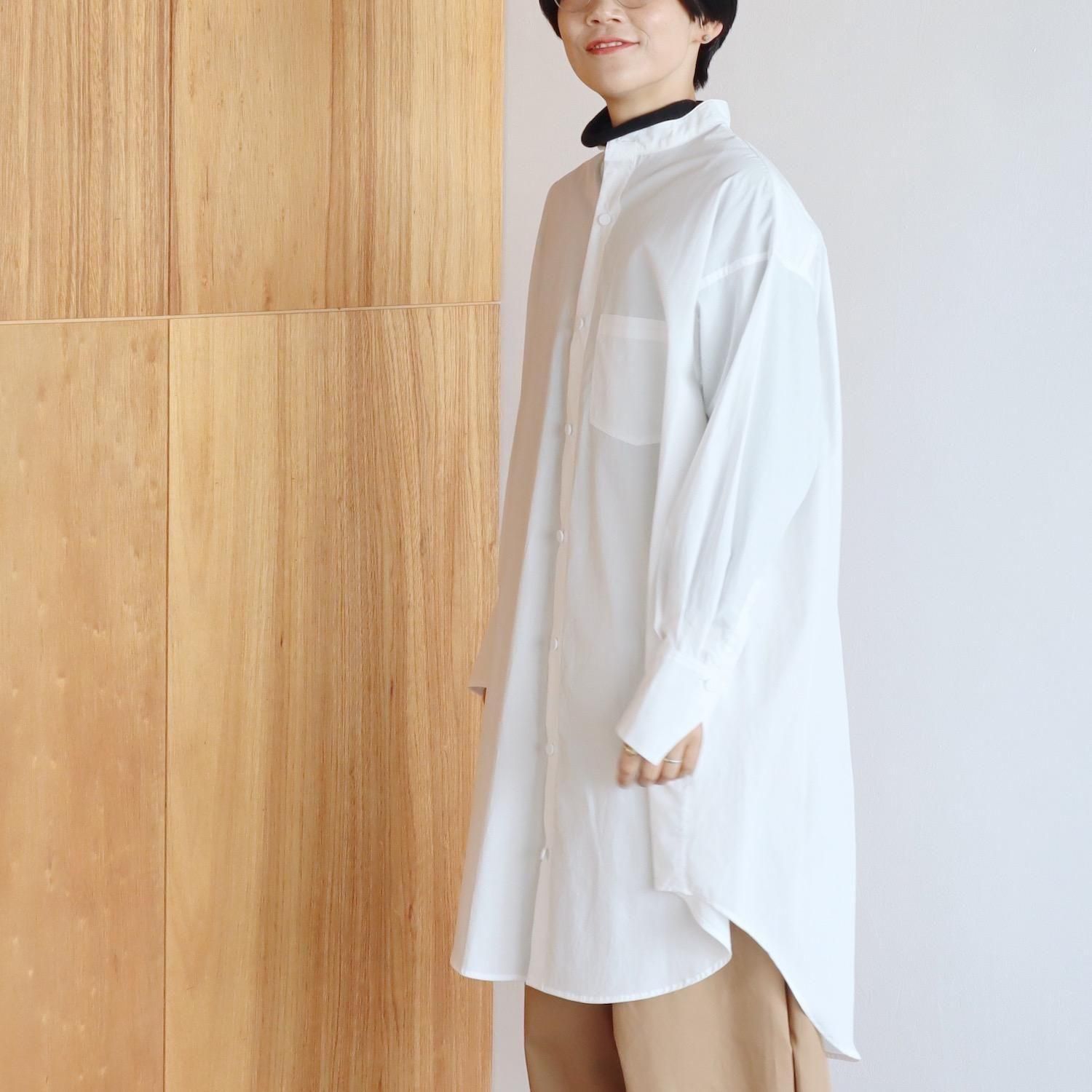 the last flower of the afternoon 򤱤 Long Shirt WHITE