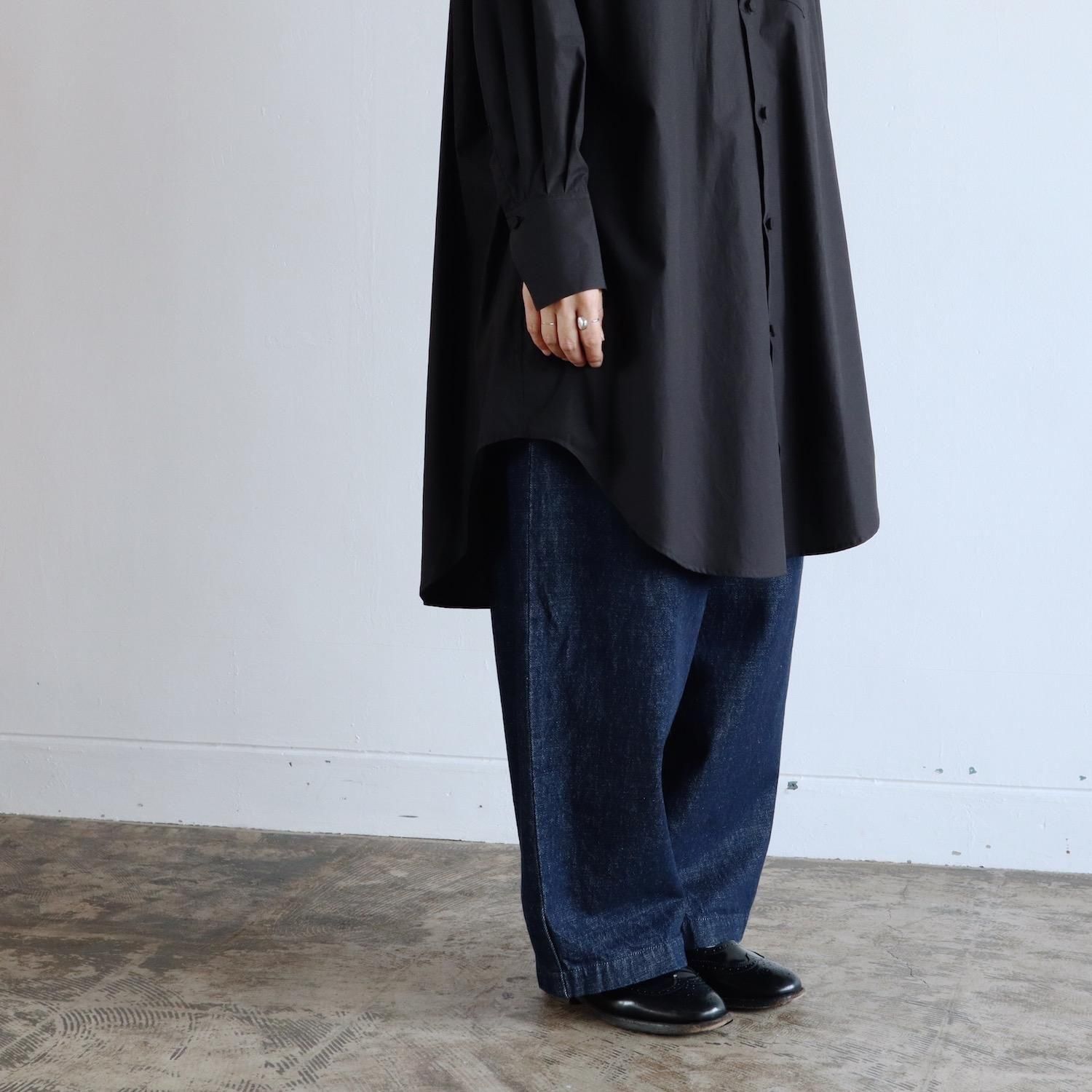 the last flower of the afternoon 򤱤 Long Shirt BLACK