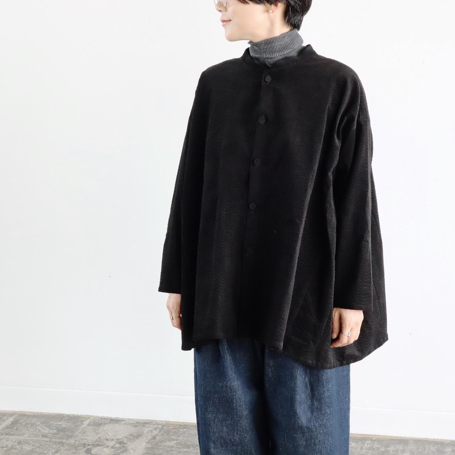 the last flower of the afternoon Ӥ Rectangle Blouse BLACK