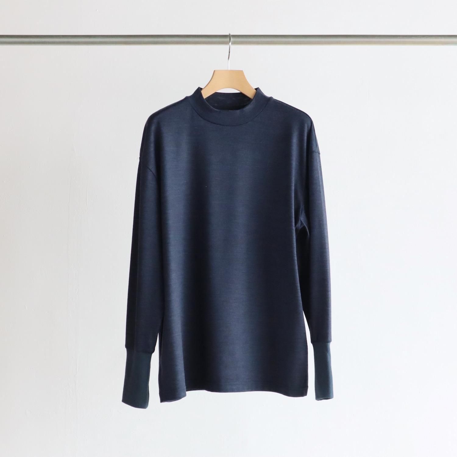 MUYA Merino Wool Crew Neck PO NAVY