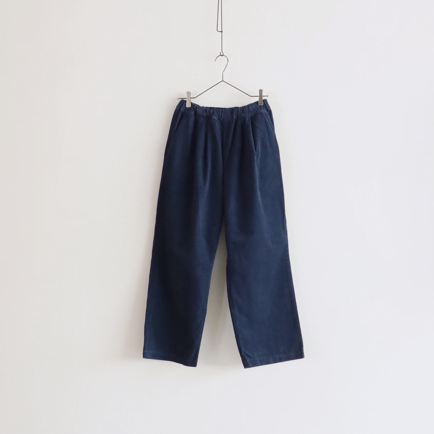 MUYA Relax Semiwide Pants NAVY