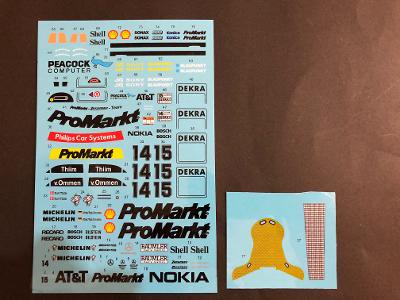 Decal pool 1/24 AMGメルセデスベンツ プロマルクト #14/15 Cクラス DTM DP237 - Finisher's &  AutoModeli GT