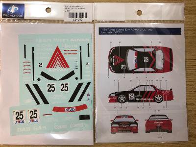 Decal pool 1/24 トヨタ コロナエキシブ JTCC 1997 DP250 - Finisher's & AutoModeli GT