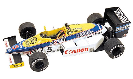 TMK051 1/43 ウィリアムズFW10b オーストラリアGP1985 - Finisher's