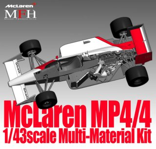 MFH 1/43scale Multi-Material Kit : McLaren MP4/4 ver.B  K-527