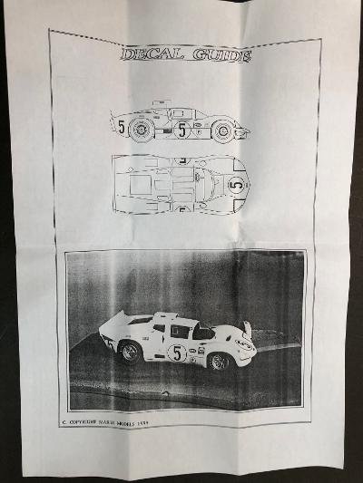 MM52 1/43 シャパラル2D 1967年セブリング - Finisher's & AutoModeli GT