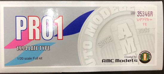 AMC　1/20　パシフィック PR01 後期型 (スペアデカール付き) - Finisher’s & AutoModeli GT
