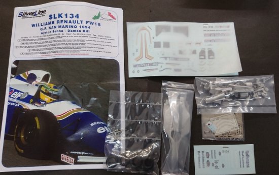 SLK134 1/43 WILLIAMS FW16 San Marino G.P. 1994 - Finisher's & AutoModeli GT