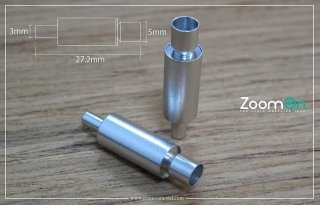 ZoomOn ZT022HKS metal exhaust (L size)