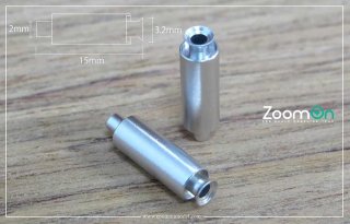 ZoomOn ZT023Universal metal exhaust (S size)