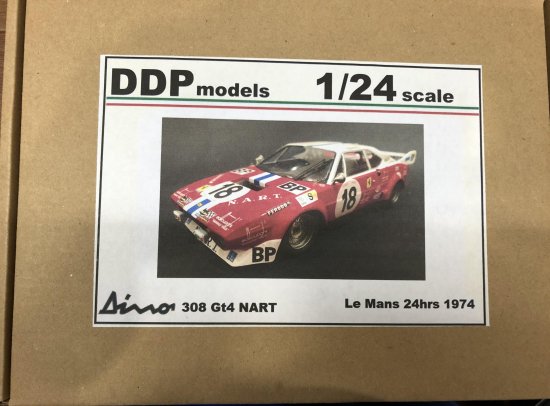 Dino 308 Gt4 NART Le Mans 24hrs 1974 - Finisher's u0026 AutoModeli GT