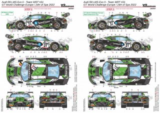 1/24 Audi R8 LMS Evo II - Team WRT #31 LB24067