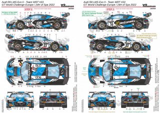 1/24 Audi R8 LMS Evo II - Team WRT #33 LB24069