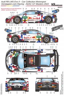 1/24 Audi R8 LMS Evo II  LB24074