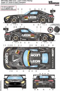 1/24 Mercedes AMG GT3 - Leon CVSTOS AMG LB24102