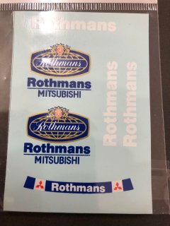 1/24 Mitsubishi Lancer EVO "Rothmans" #4DP192