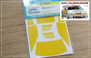 ZoomOnZD163 Window & light painting masks - Opel Calibra V6 DTM