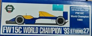 STUDIO27 1/20 FW15C WORLD CHAMPION 93