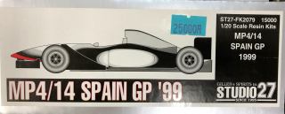 STUDIO27 1/20 MP4/14 SPAIN GP '99