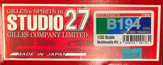 STUDIO27 1/20 B194 YEAR END VERSION  1994