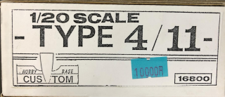 HOBBY BASE CUSTOM 1/20 4/11