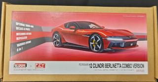 PZY MODEL1/24  FERRARI 12 CILINDRI BERLINETTA COMBO VERSION
