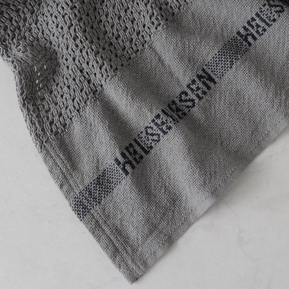 Barker Textile COTTON BLANKET HELSETEPPER（GREY） - dig-tokyo